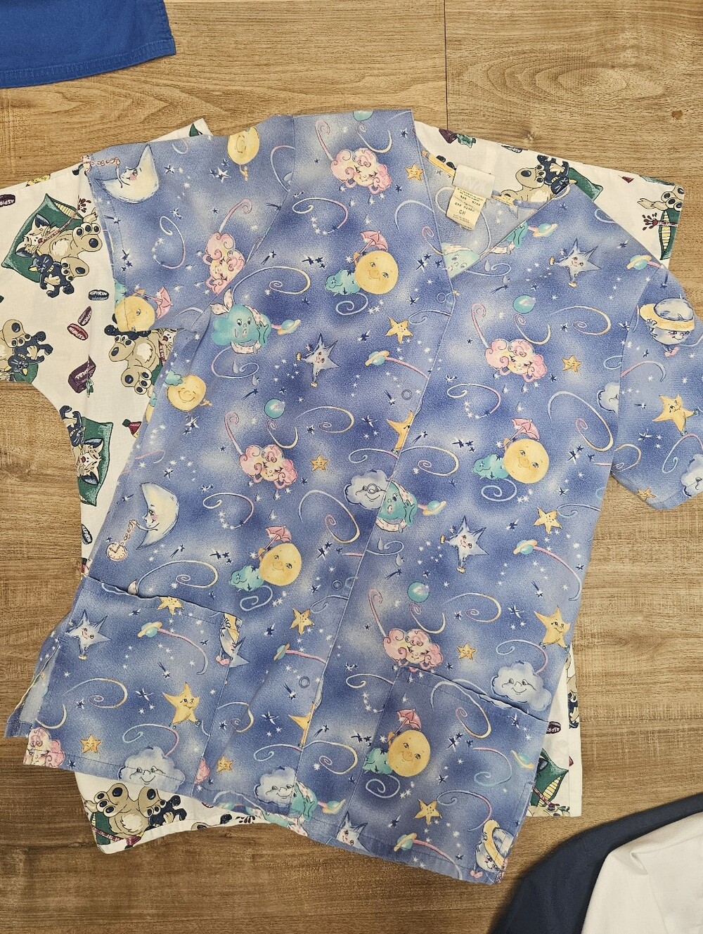 Bundle Of 2 Small Scrub Tops